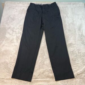 Canali Black Dress Pants Mens Size EU 52 (US 36) Stretch Office Formal